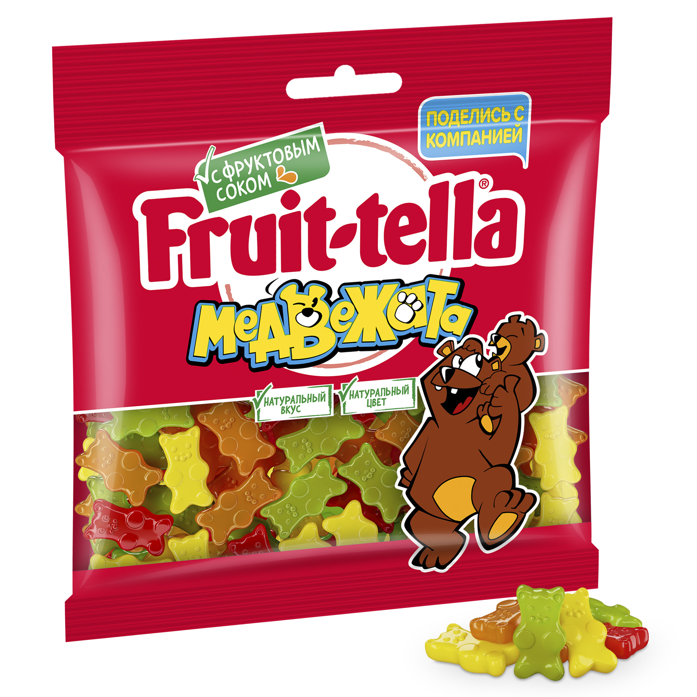 Мармелад жевательный Фруттелла Медвежата 150г - фото 1