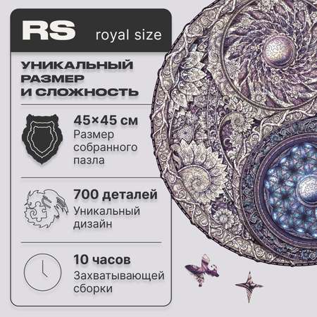 Пазл UNIDRAGON деревянный