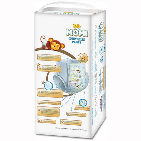 Трусики Momi Ultra Care XL (12-20 кг) 38 шт.