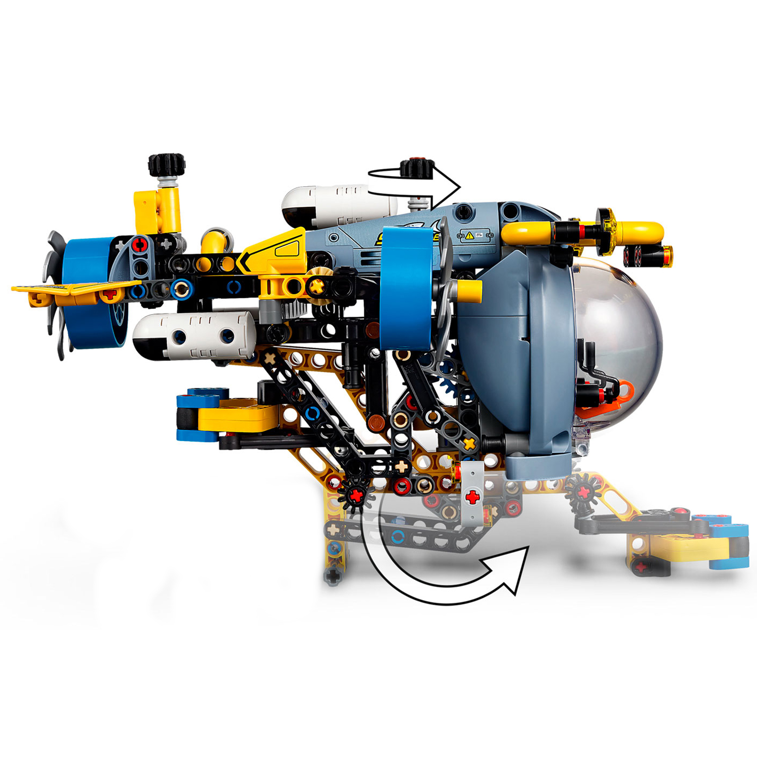 Конструктор LEGO Technic Deep-Sea Research Submarine блочный - фото 2