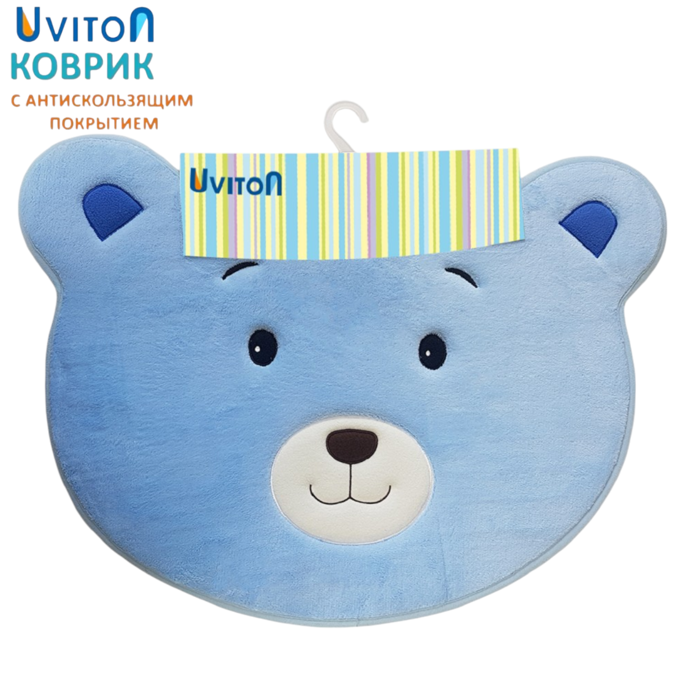 Мягкий коврик Uviton Bear голубой - фото 5