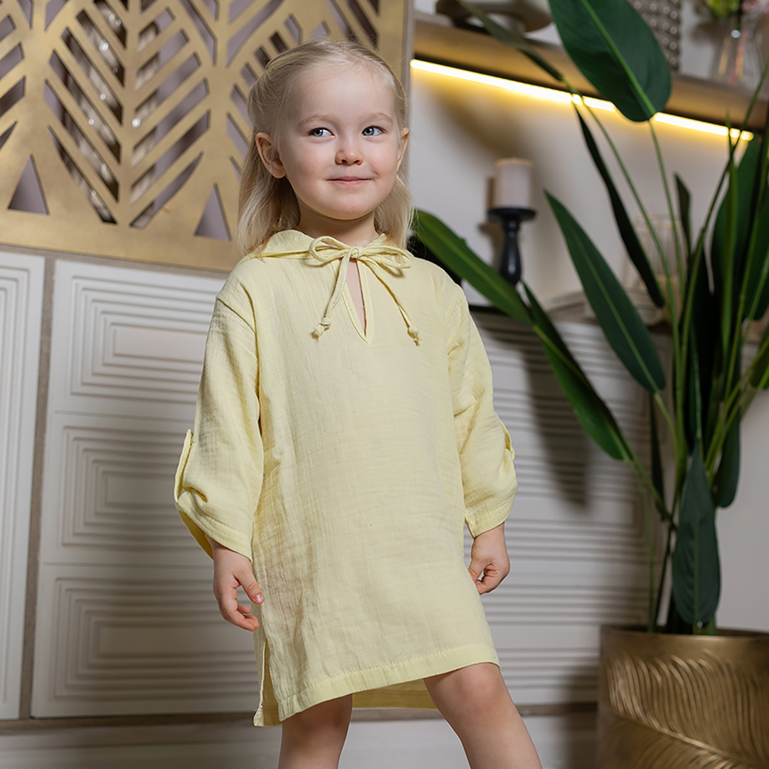 Туника BabyEdel 21646ЖЁЛТ - фото 1