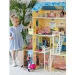 Домик для кукол PAREMO 135 см с мебелью