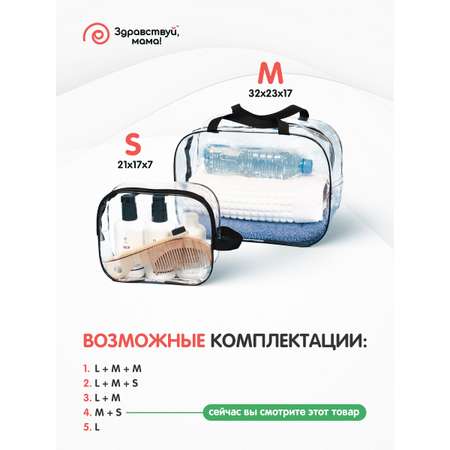 Сумка в роддом Здравствуй мама! Premium Quality