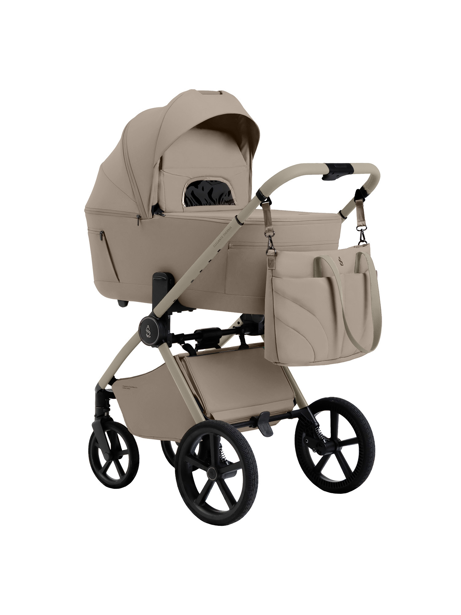 Коляска 2в1 Sweet Baby Elegante Therma Colore Champ бежевый - фото 15