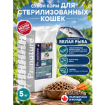 Корм для кошек сухой Pronature Holistic Pacific на океанической белой рыбе с рисом 5кг