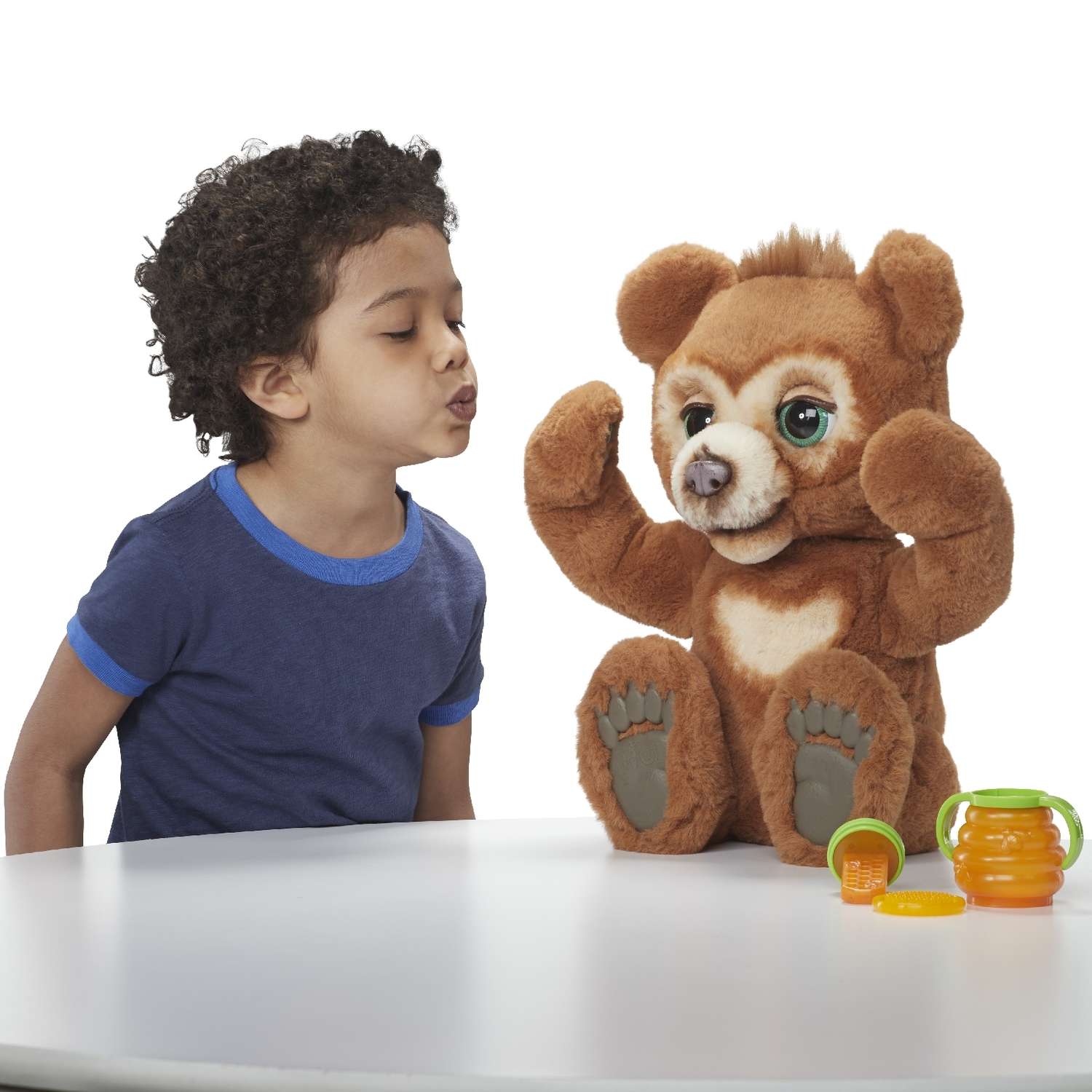 Игрушка мягкая FurReal Friends мишка - фото 5