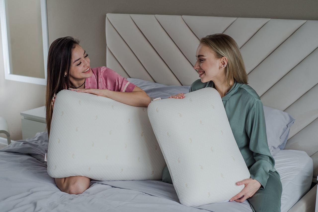 Анатомическая подушка Asvetida Light 50*70 c эффектом памяти Memory Foam - фото 12