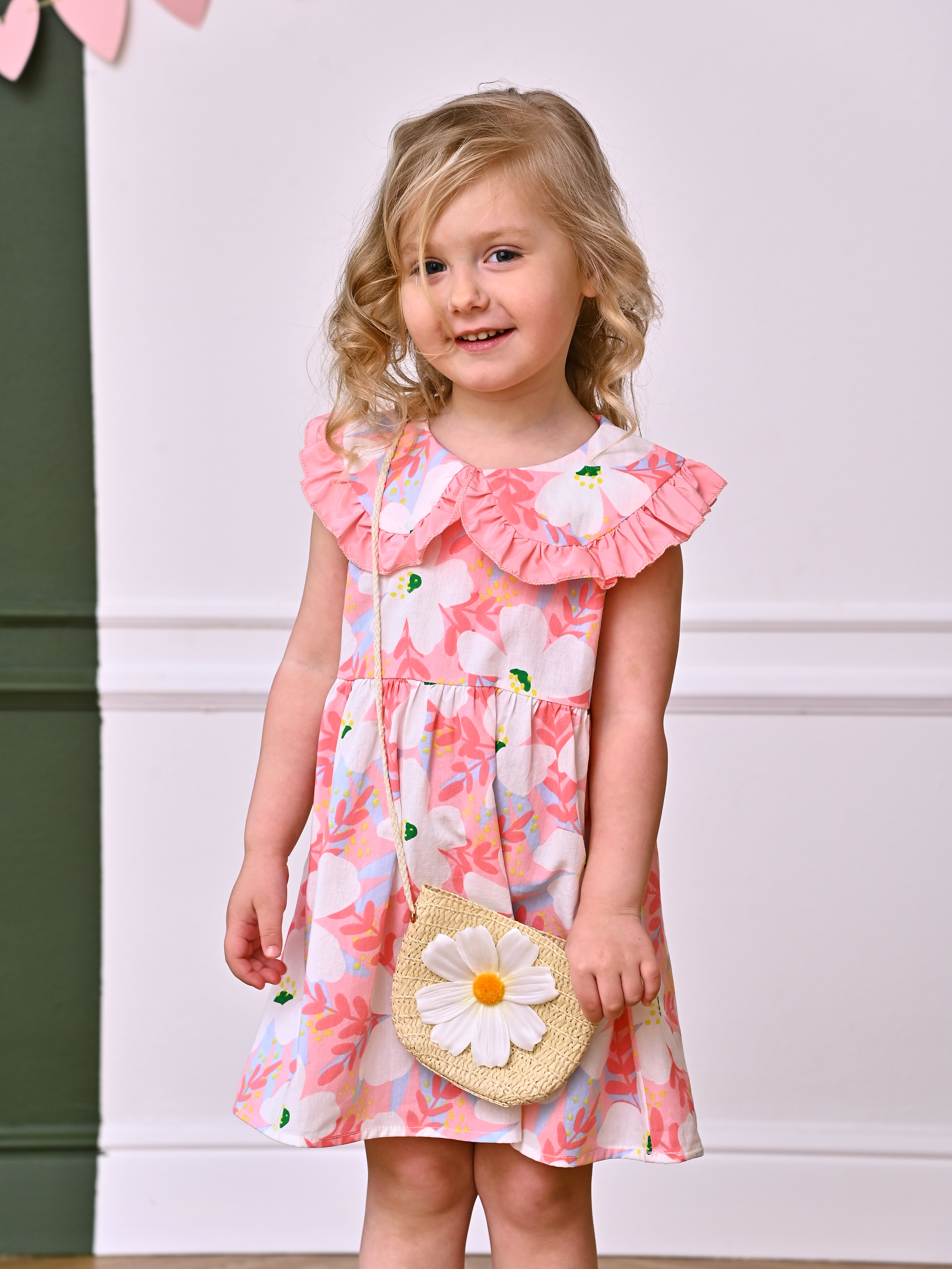 Платье Artcher Платье009Цветы_розовое - фото 8