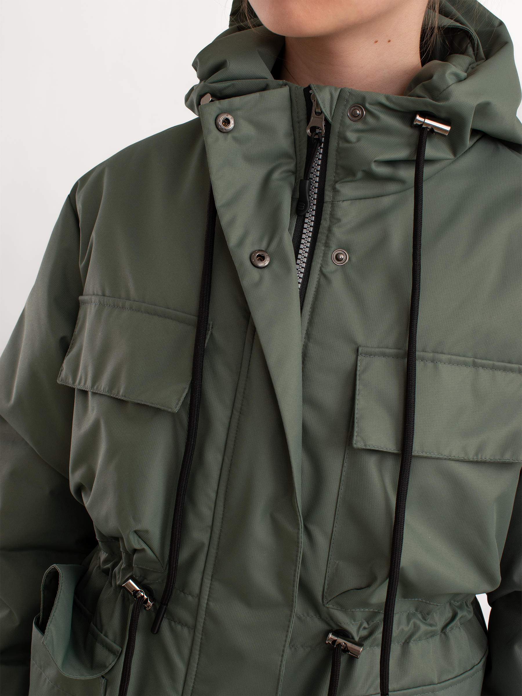 Куртка AllisZhuk 483-01 зеленый - фото 8