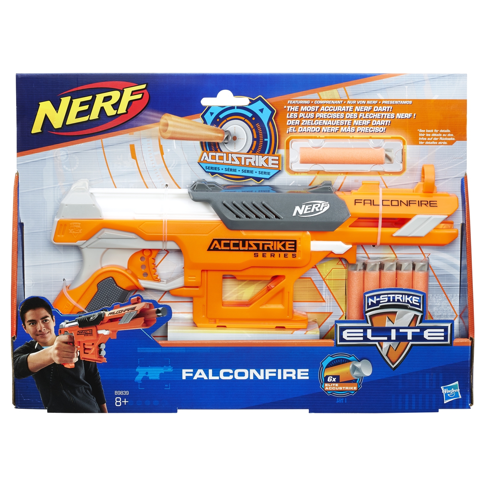 Бластер Nerf N-Strike Falconfire - фото 2