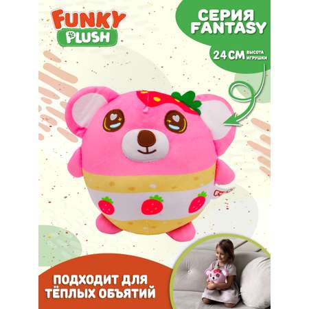 Игрушка мягкая Funky Toys фантазийный плюш коала- клубничка FT5923-2-МП
