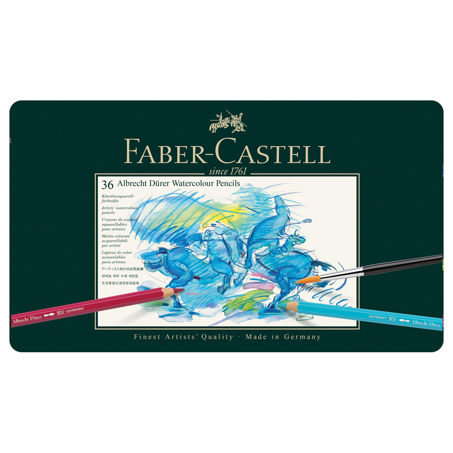 Карандаши акварельные Faber Castell 36 шт. - фото 1