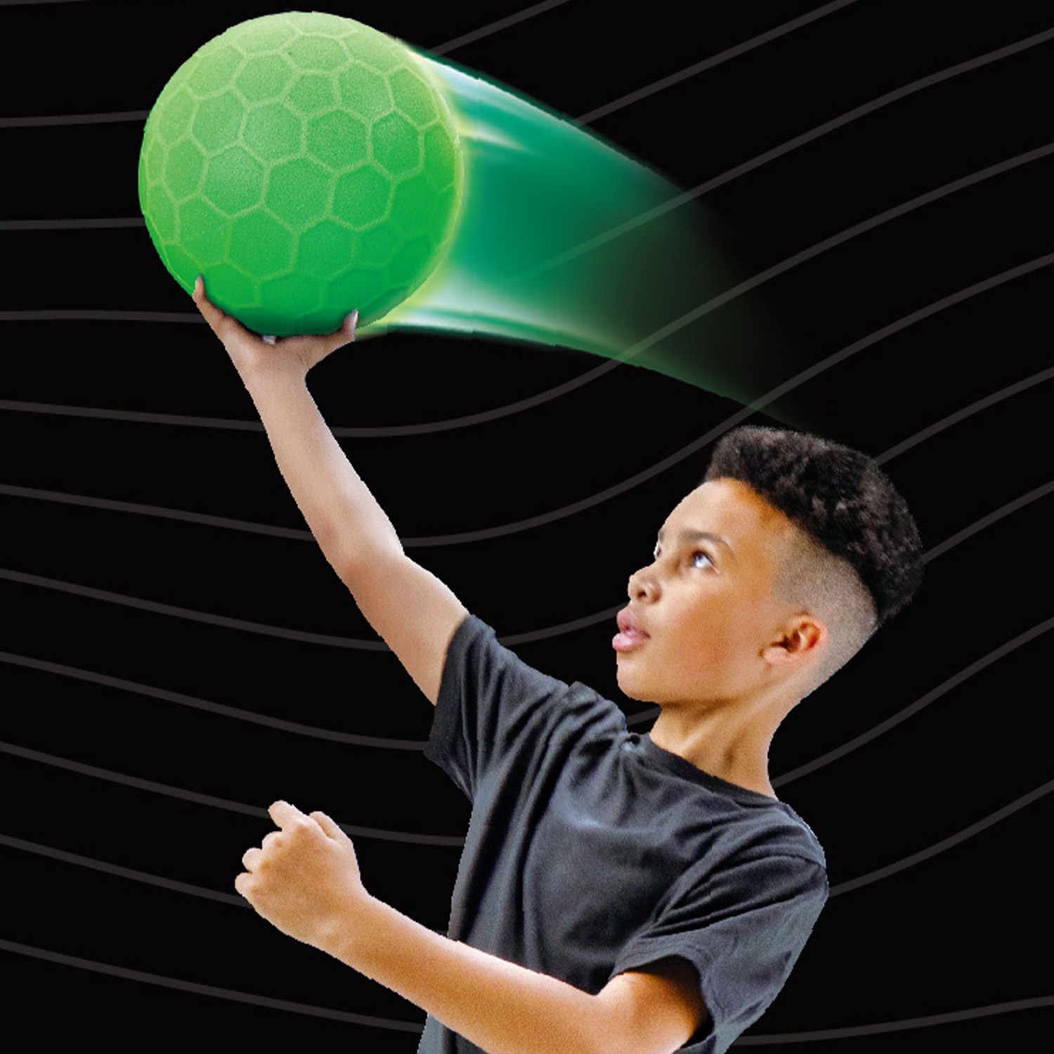 Детский мяч Hape универсальный баскетбольный, волейбольный 22 см - фото 6