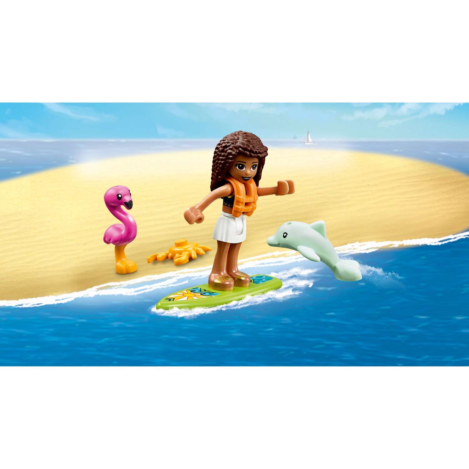 Конструктор LEGO Friends Пляжный домик блочный - фото 15