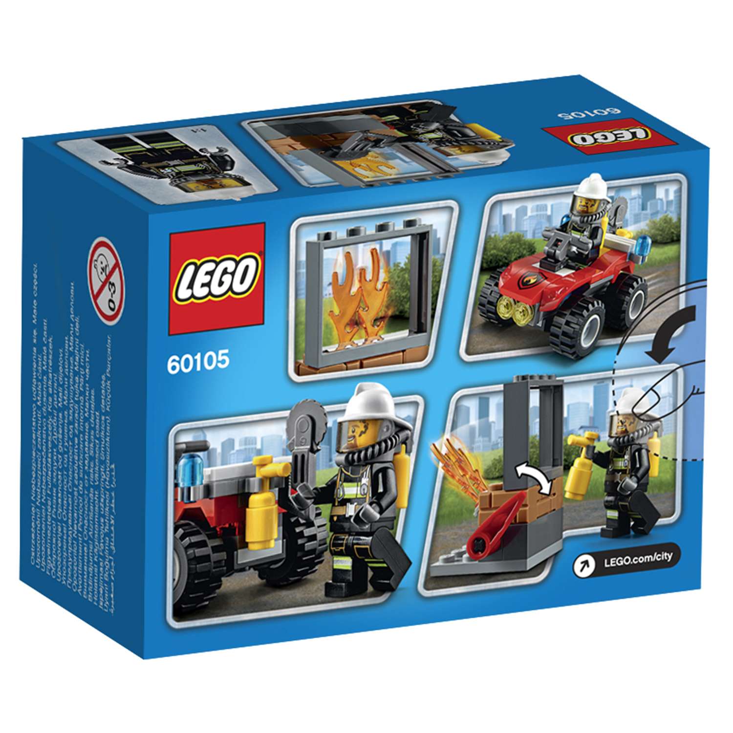 Конструктор LEGO City блочный - фото 3