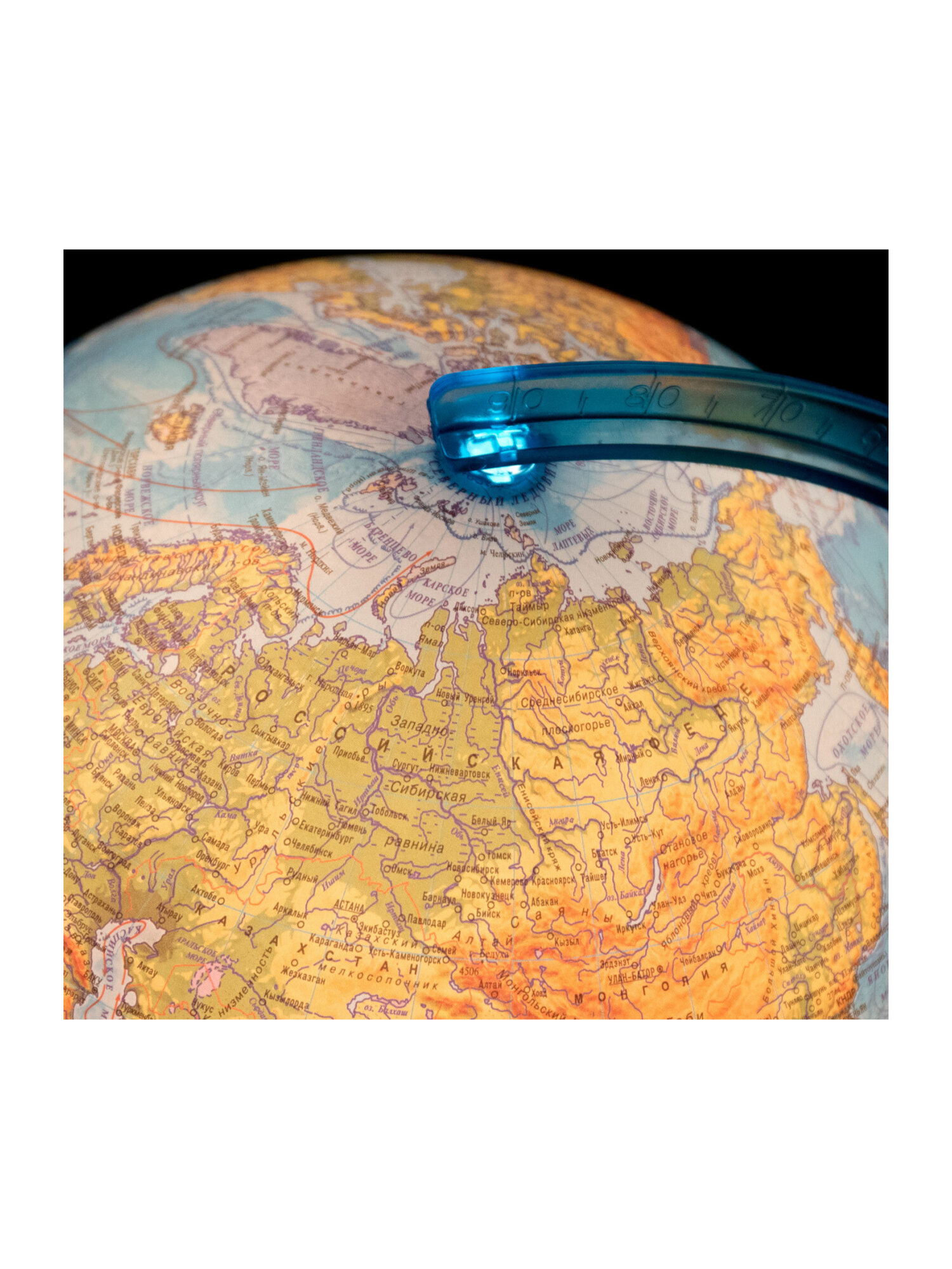 Глобус Globen физический с подсветкой диаметр 25 см - фото 20