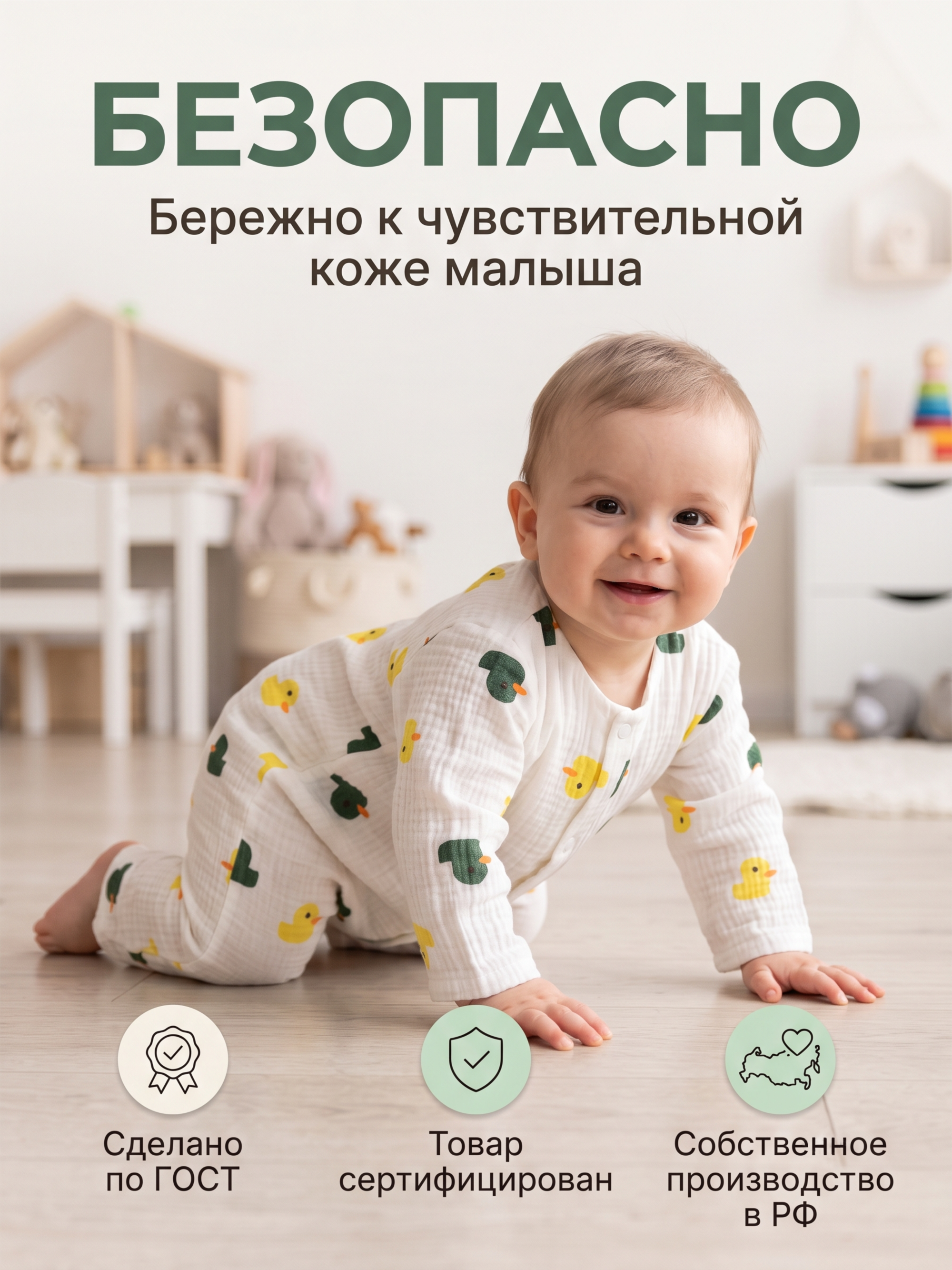 Комбинезон СОННЫЙ ГНОМИК 1003/34 - фото 9