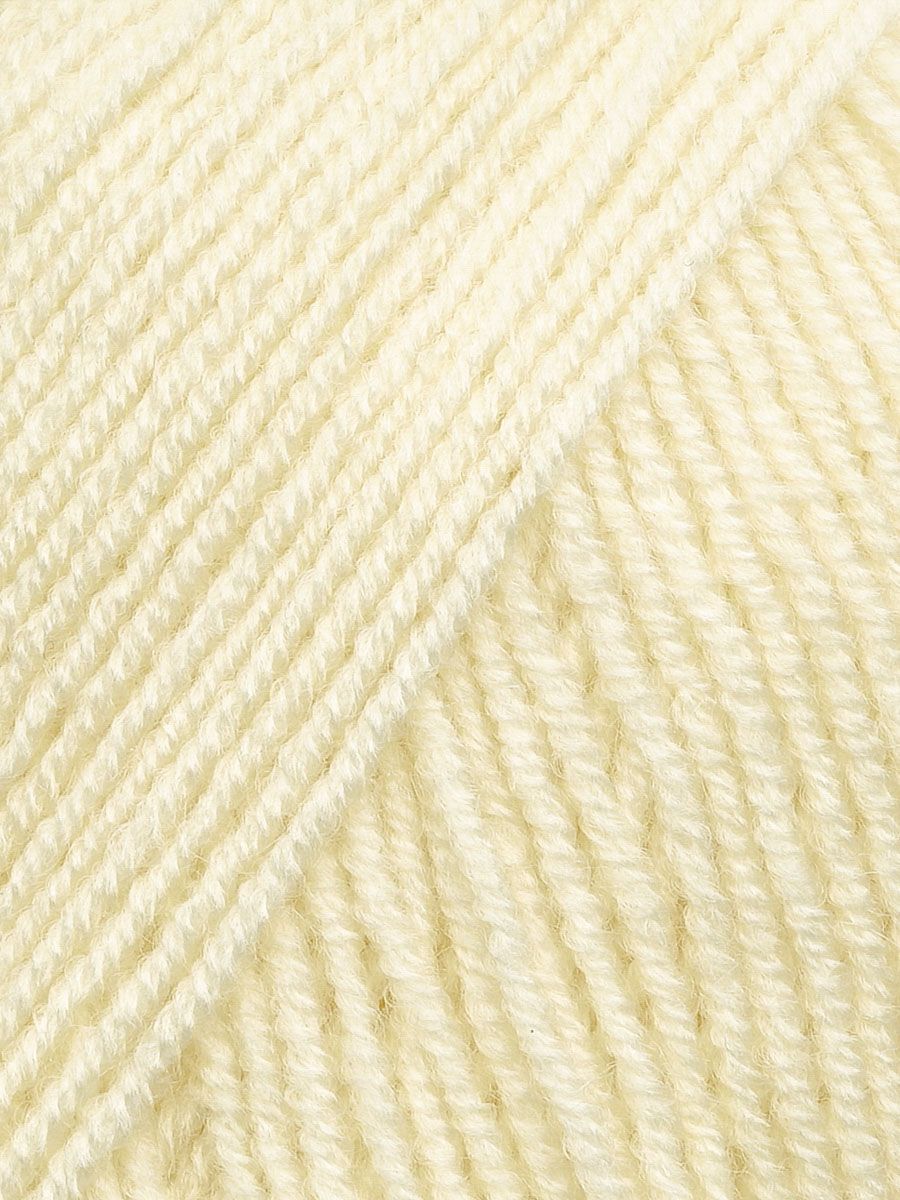 Пряжа Alize полушерстяная мягкая тонкая теплая Lanagold fine 100г 390м 5 шт 01 кремовый - фото 5