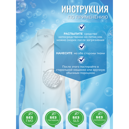 Пятновыводитель Astonish активный для тканей OXY ACTIVE FABRIC STAIN REMOVER