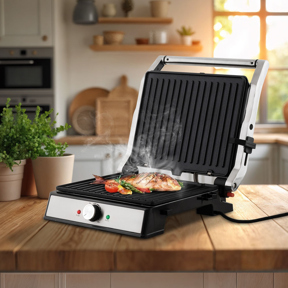 Электрический пресс-гриль ENDEVER Grillmaster-221 - фото 2