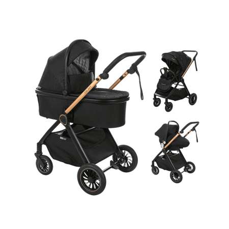 Коляска 3в1 Sevillababy Galaxy черный