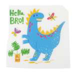 Термотрансфер TBY Hello Bro 12,5х12см 10 шт