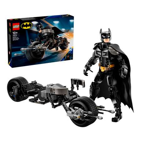 Конструктор LEGO DC Super Heroes Бэтмен и бэтцикл 713 дет.