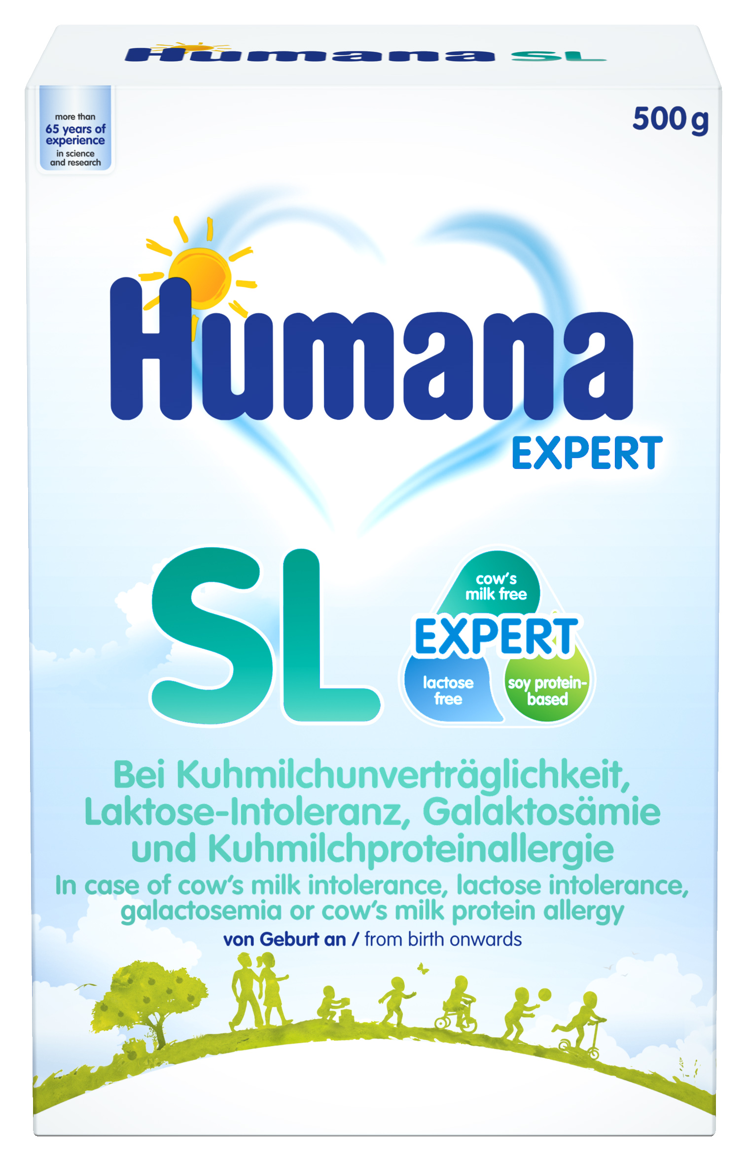 Смесь Humana Эксперт SL соя 500г с 0месяцев Humana - фото 1