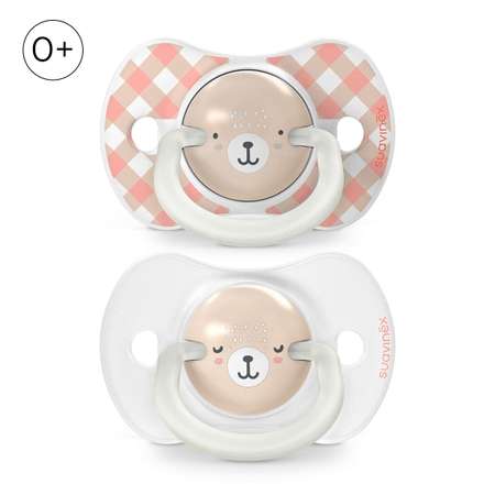 Пустышка Suavinex силикон ортодонтическая от 0 мес. 1 шт.