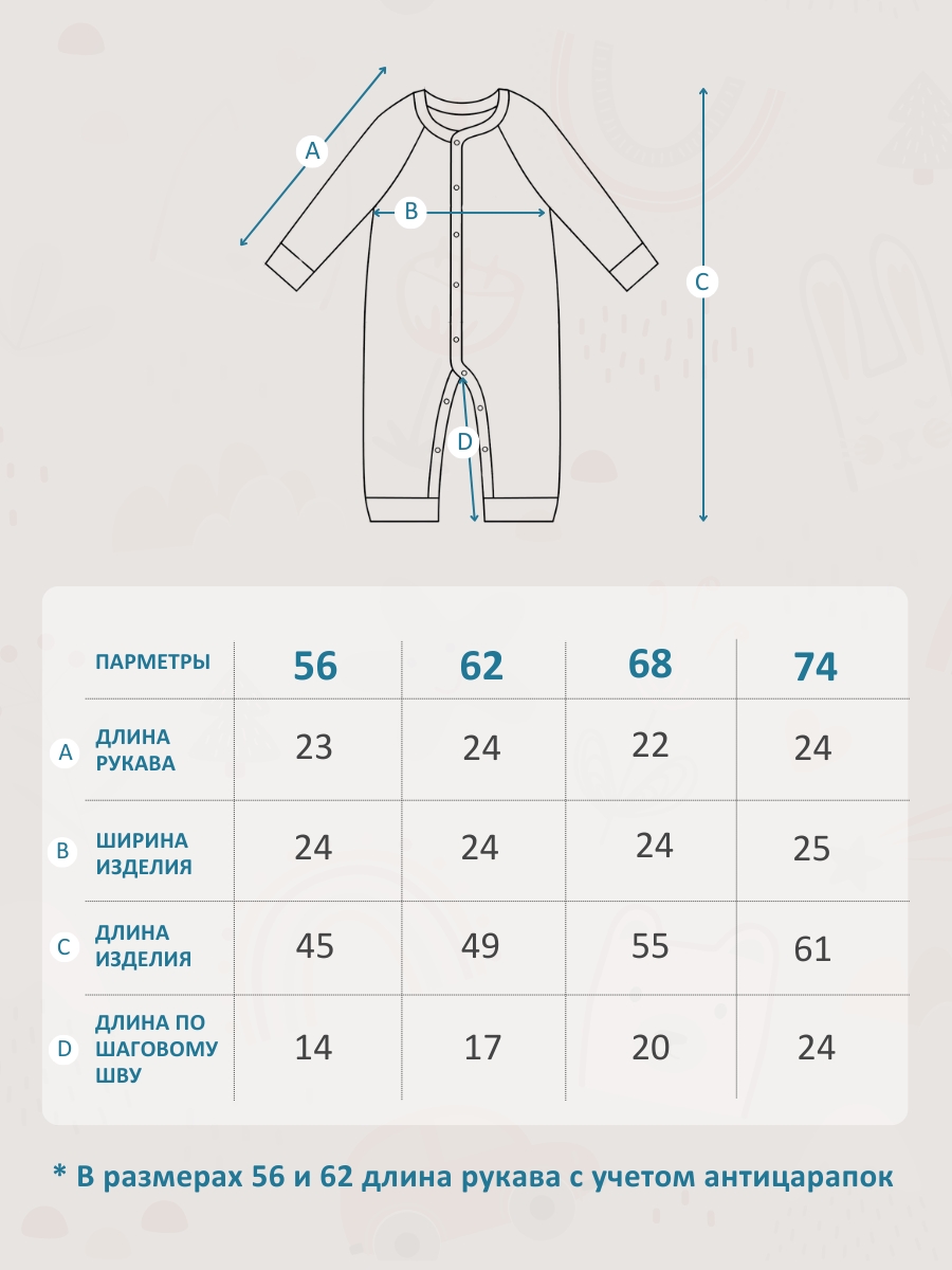 Комбинезон Hello,Bunny slipangel/oliva - фото 2