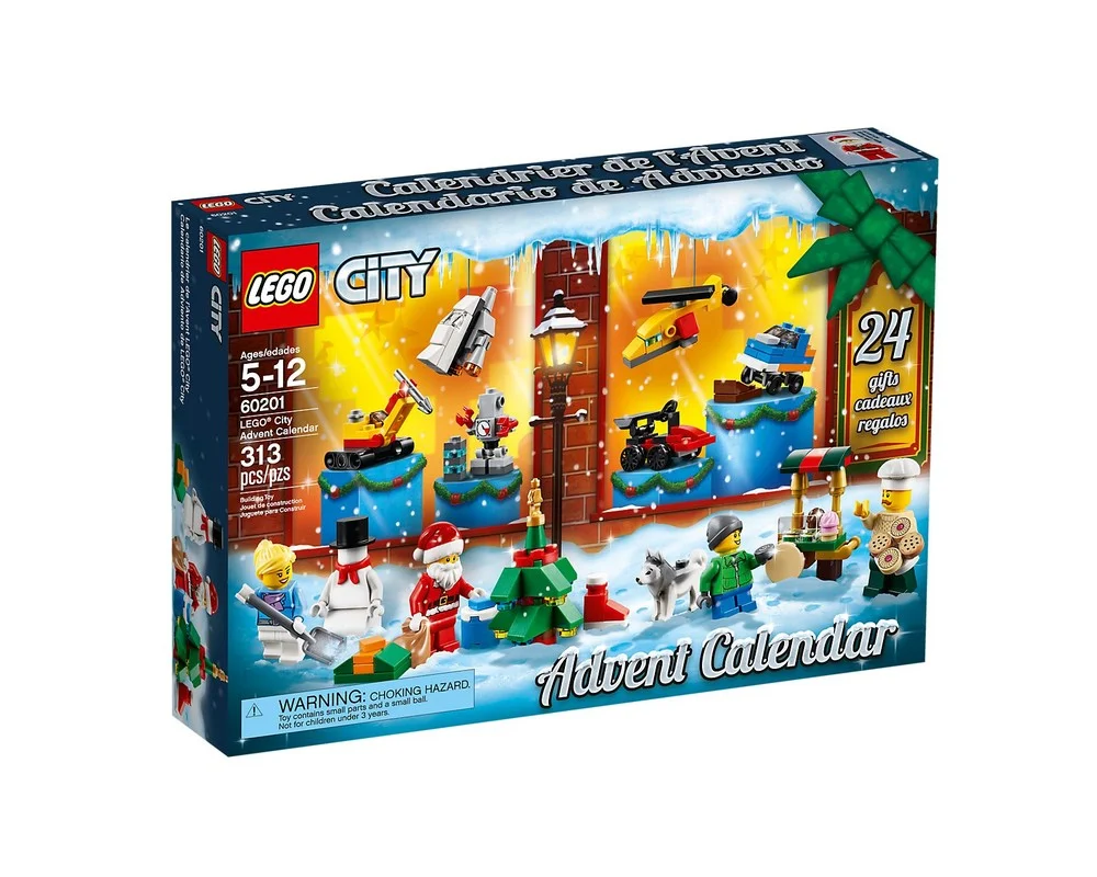 Изображение товара Конструктор LEGO City Рождественский календарь 60201 для праздника Изображение товара Конструктор LEGO City Рождественский календарь 60201 для праздника
