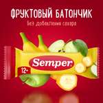 Фруктовый батончик Semper яблоко и банан 15г