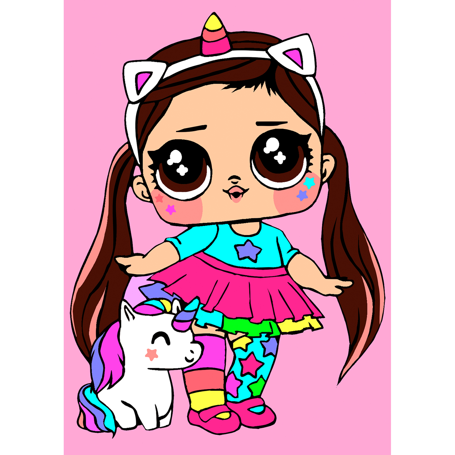 Картина по номерам Hobby Paint Милый друг в ассортименте - фото 2