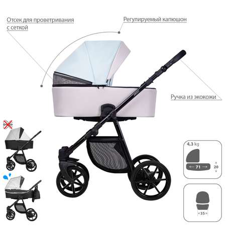 Коляска 2 в 1 Kitelli Areo