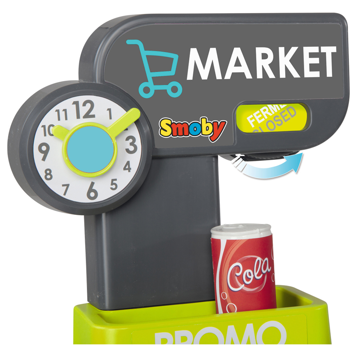 Игровой набор Smoby тележки и корзинки, касса, продукты - фото 6