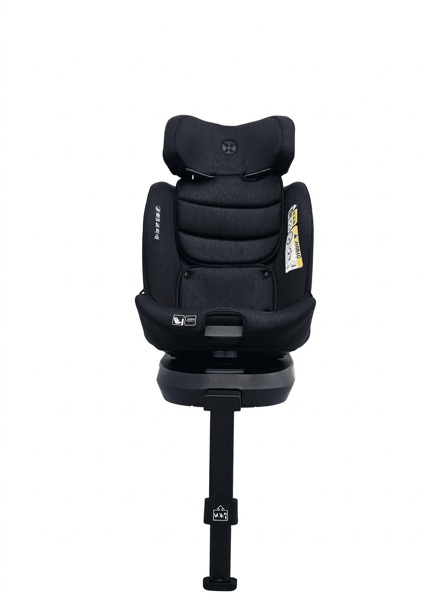 Автокресло agex Grow i-Fix Isofix 0+/1/2/3 (0-36 кг) черный - фото 5