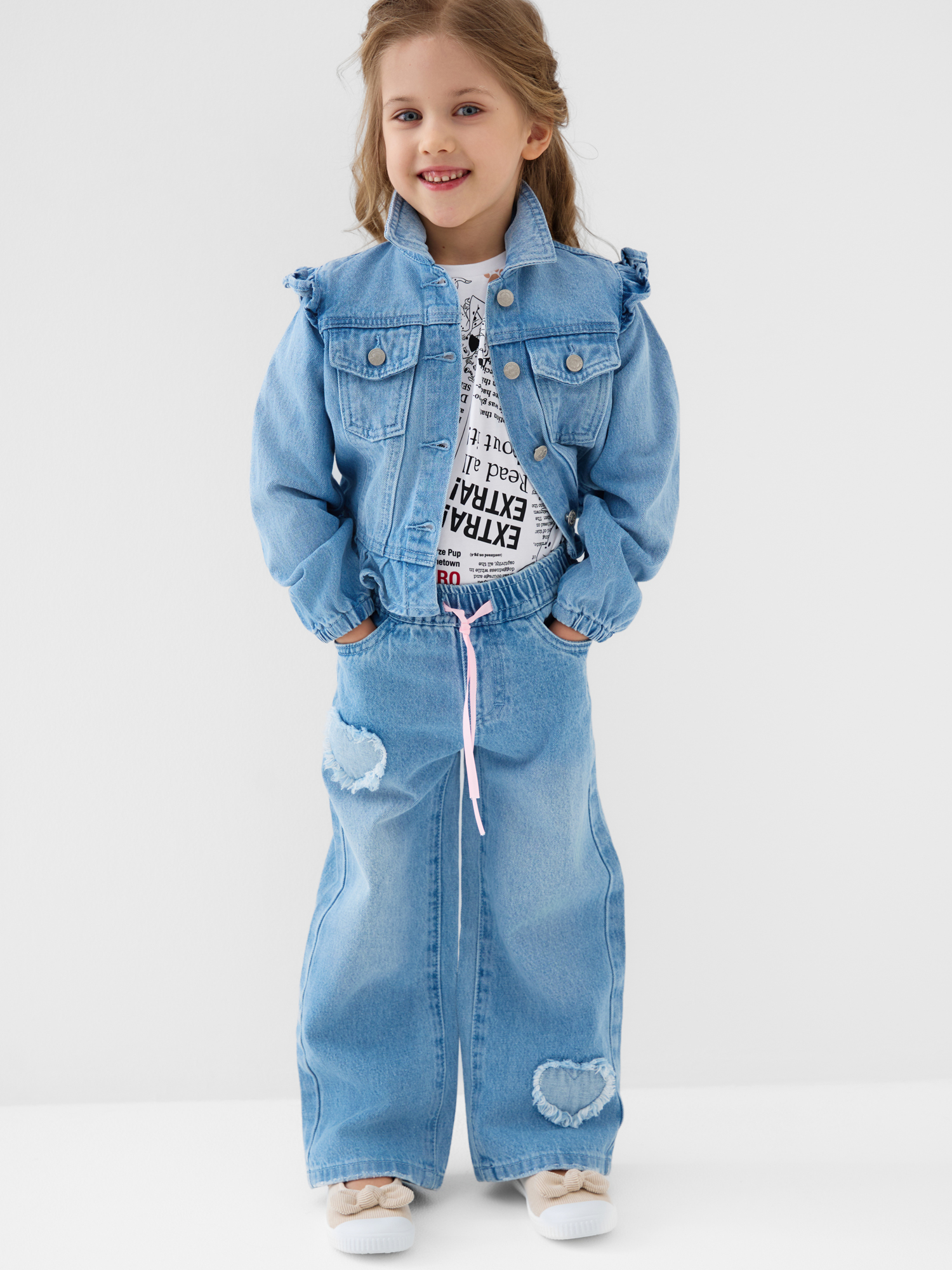 Куртка джинсовая PlayToday 12622001 - фото 2