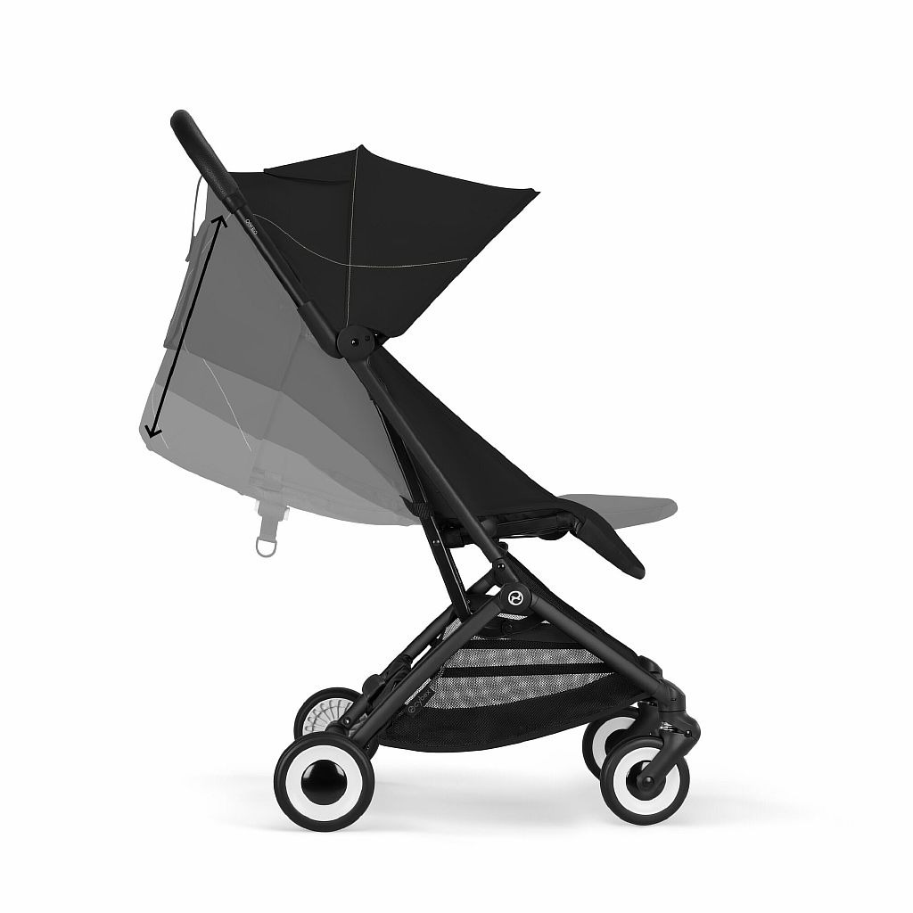 Коляска прогулочная Cybex Orfeo TPE черный - фото 3