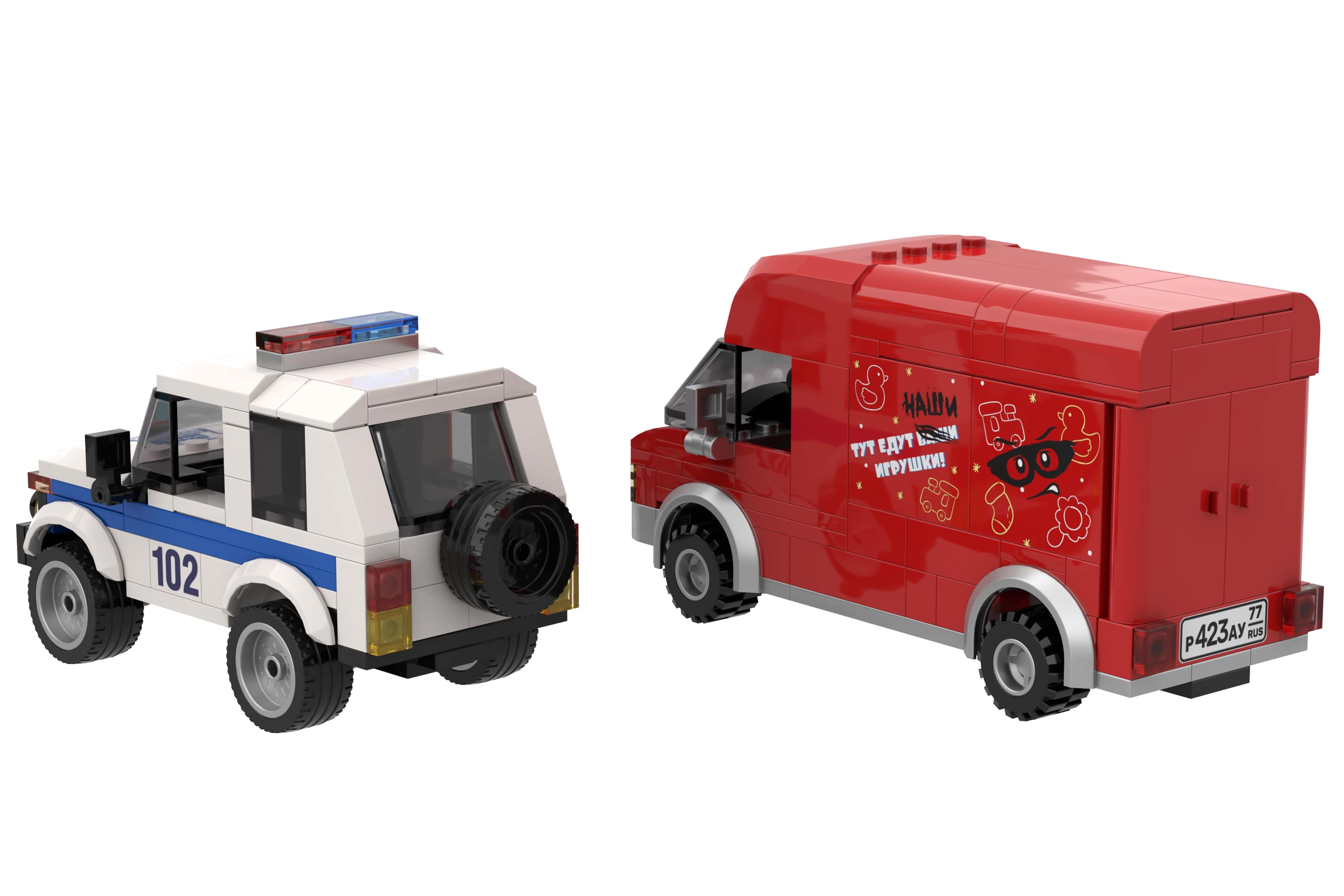 Конструктор brick labs Ограбление магазина 582 дет. - фото 10