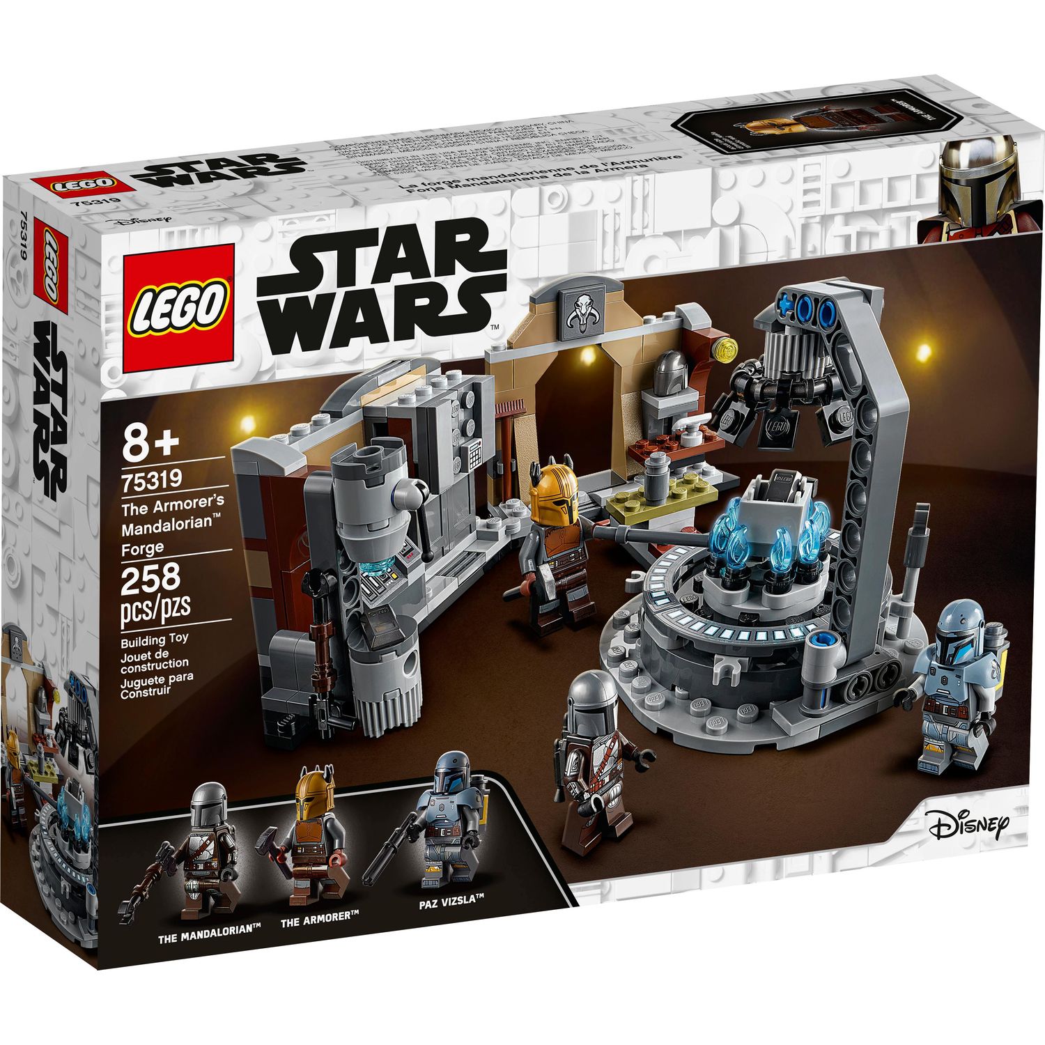 Конструктор LEGO Star Wars Мастерская Мандалорки-Кузнеца блочный - фото 2