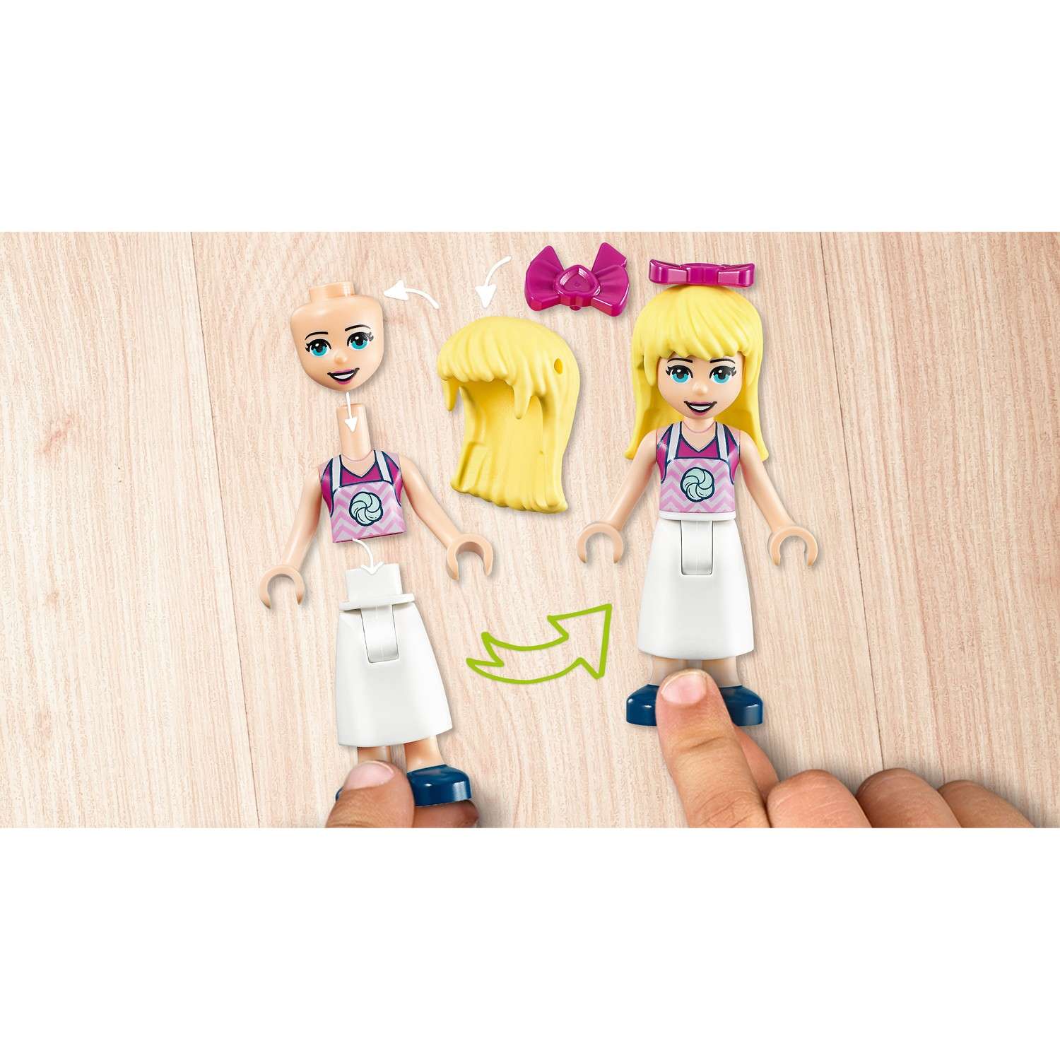 Конструктор LEGO Friends Кафе в парке Хартлейк Сити блочный - фото 15