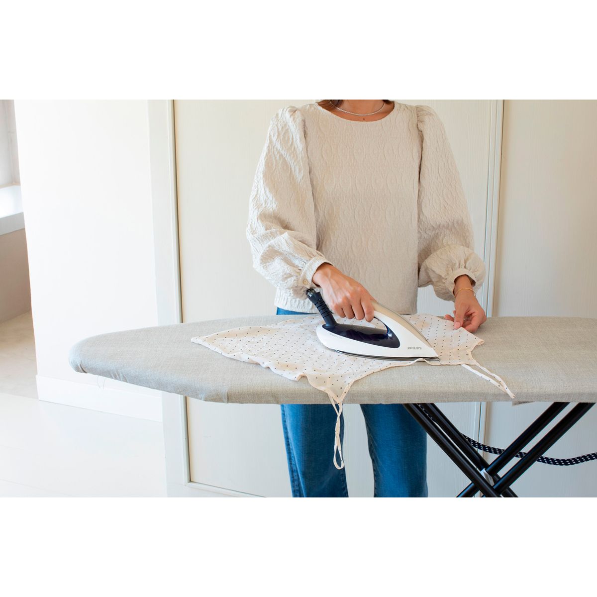 Чехол для гладильной доски Brabantia Серый деним 124х45см (2мм) 236181 - фото 5