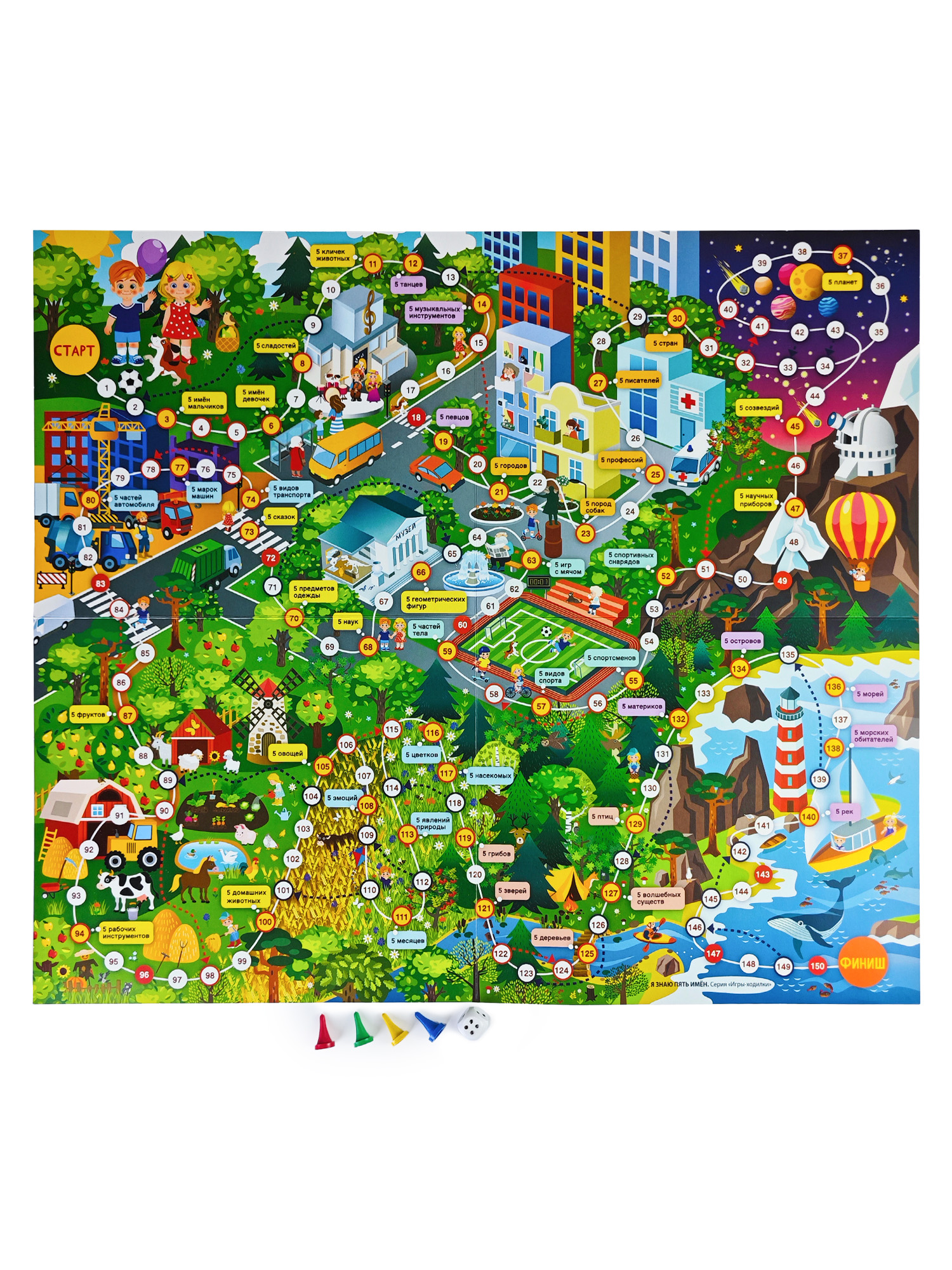 Настольная игра Дрофа-Медиа Я знаю пять имен - фото 12