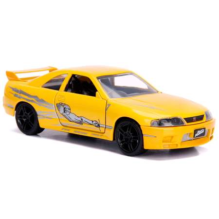 Автомобиль Jada Toys Nissan 1:32 желтый