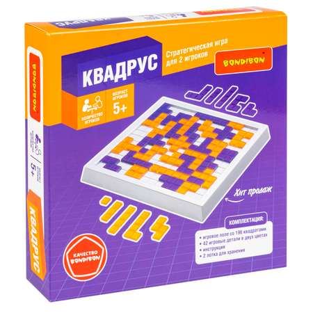 Настольная игра Bondibon стратегическая Квадрус