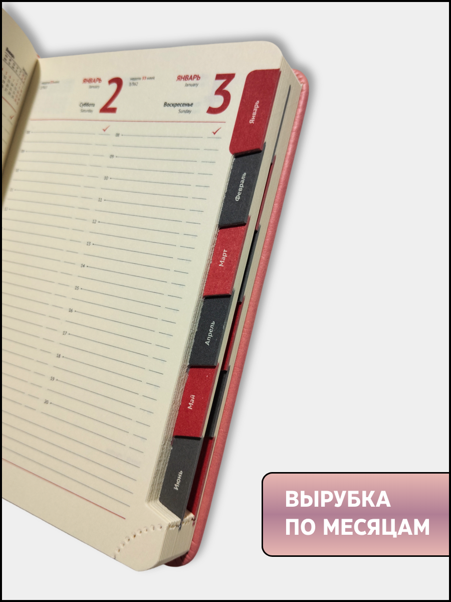 Ежедневник AXLER датированный 2027 А6 168 лист. - фото 5