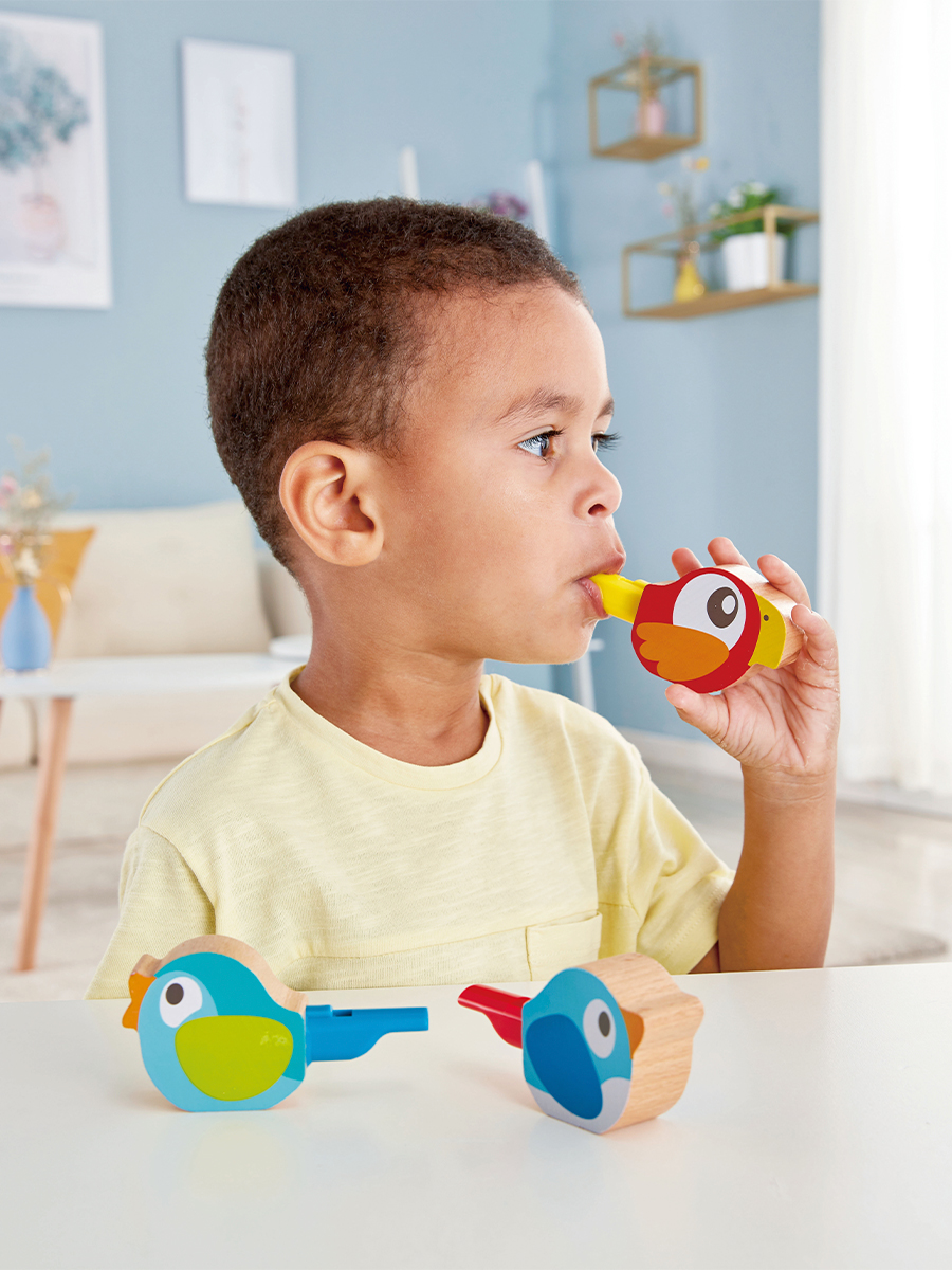 Детская музыкальная игрушка Свистулька "В лесу", зеленая, E0472_HP - фото 2