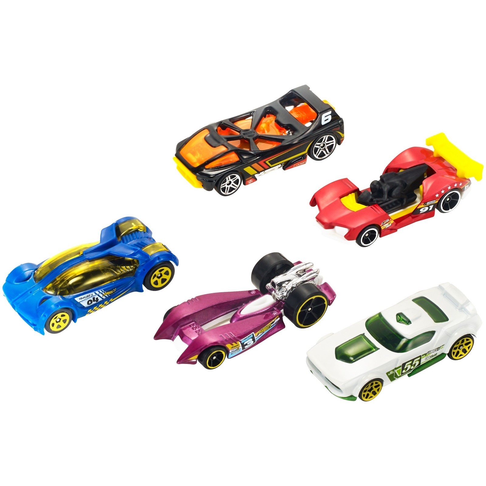 Игровой набор Hot Wheels из 5 машинок 1:64 в ассортименте 1806 - фото 19