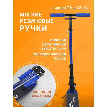 Самокат Рыжий кот двухколесный